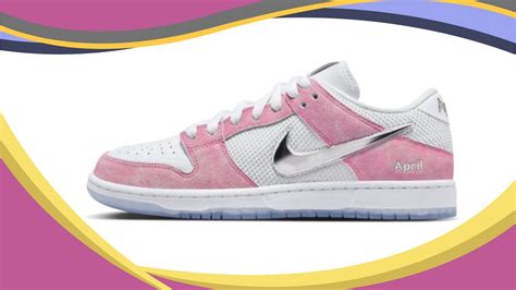 nike dunk april pink|april sb dunk low pink.